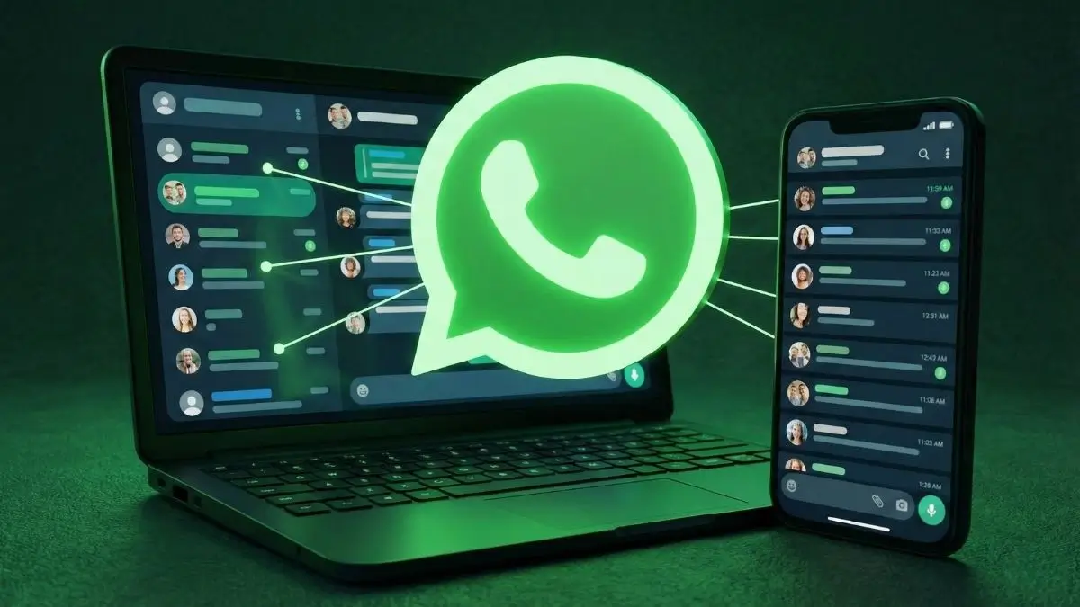 Schema der Funktionsweise des WhatsApp-Bots
